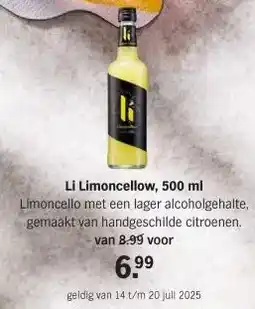 Albert Heijn Li Limoncellow, 500 ml aanbieding