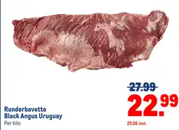 Makro Runderbavette Black Angus Uruguay aanbieding