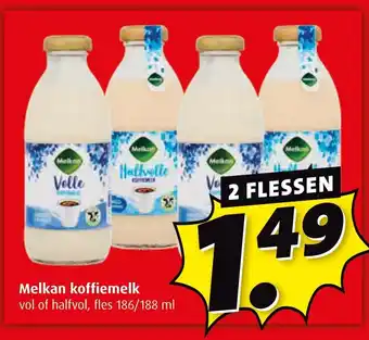 Boni Melkan koffiemelk aanbieding