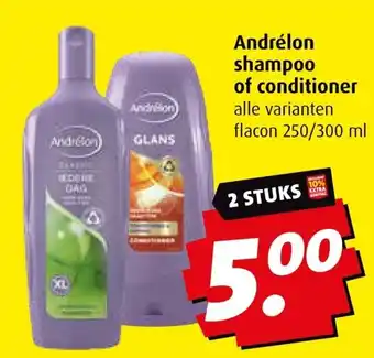 Boni Andrélon shampoo of conditioner aanbieding