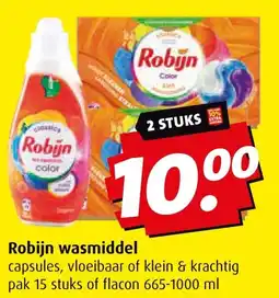 Boni Robijn wasmiddel aanbieding