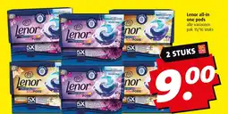 Boni Lenor all-in one pods aanbieding