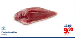 Makro Eendenborstfilet aanbieding