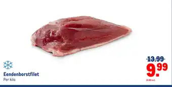 Makro Eendenborstfilet aanbieding