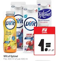 Jumbo Vifit of Optimel aanbieding