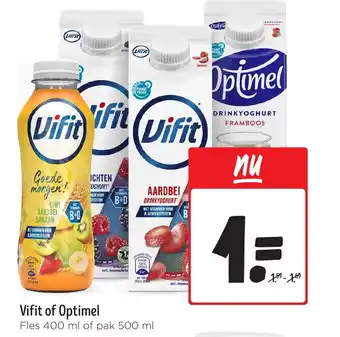 Jumbo Vifit of Optimel aanbieding
