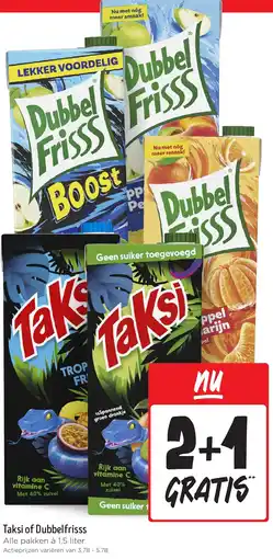Jumbo Taksi of Dubbelfrisss aanbieding