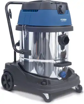 Bol.com Hyundai bouwstofzuiger 60 liter stopcontact 2000W - Alleszuiger - nat droog zuiger - HEPA filter aanbieding