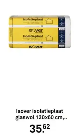 Karwei Isover isolatieplaat glaswol aanbieding