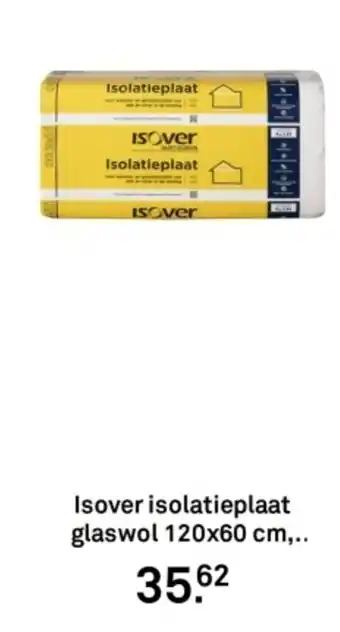 Karwei Isover isolatieplaat glaswol aanbieding