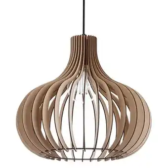 Lampidee Seattle Seattle Hanglamp hout naturel aanbieding