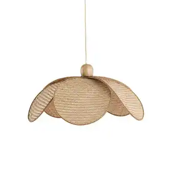 Lampidee Lavrio Hanglamp naturel/hout aanbieding