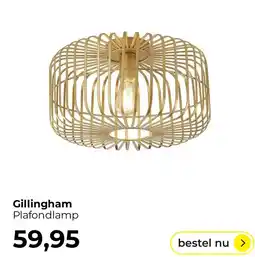 Lampidee Gillingham Plafondlamp aanbieding