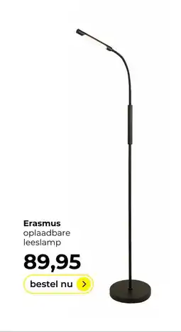Lampidee Erasmus oplaadbare leeslamp aanbieding