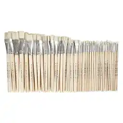 Lobbes Houten Kwasten, Nr. 00-22, Korte Steel, 120st. aanbieding