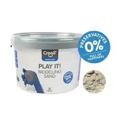 Lobbes Creall Play It Speelzand Naturel, 2500gr. aanbieding