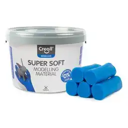 Lobbes Creall Supersoft klei Blauw, 1750gr. aanbieding