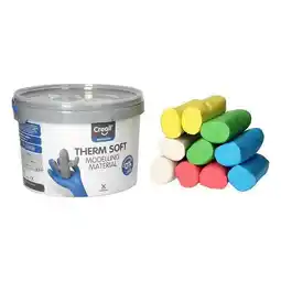 Lobbes Creall Therm Soft Klei, 2000gr. aanbieding