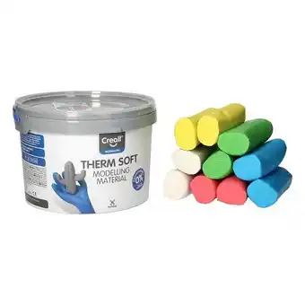 Lobbes Creall Therm Soft Klei, 2000gr. aanbieding