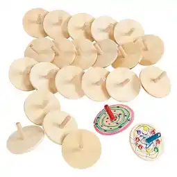 Lobbes Colorations - Houten Tollen, Set of 24 aanbieding