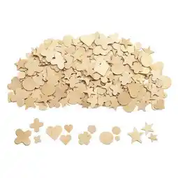 Lobbes Colorations - Natuurlijke Houten Vormen in 5 Designs, 350st. aanbieding