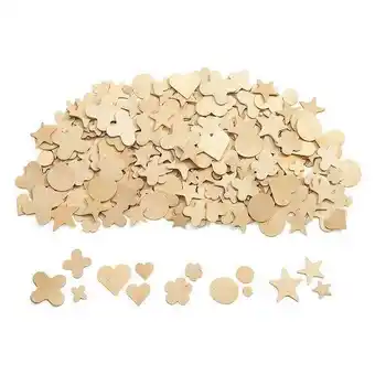 Lobbes Colorations - Natuurlijke Houten Vormen in 5 Designs, 350st. aanbieding