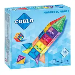 Lobbes Coblo Classic Magnetisch Bouwspeelgoed,35dlg. aanbieding