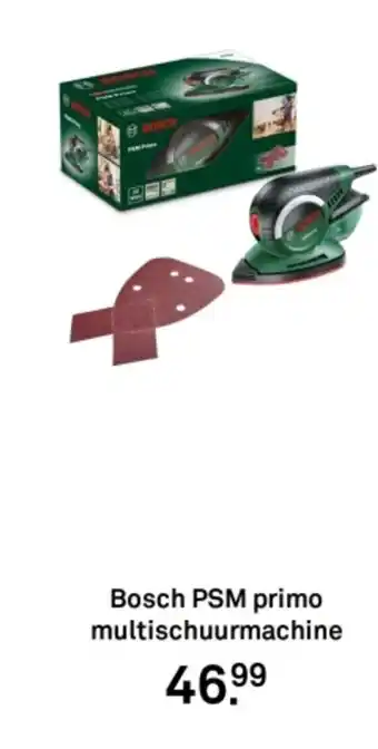 Karwei Bosch PSM primo multischuurmachine aanbieding