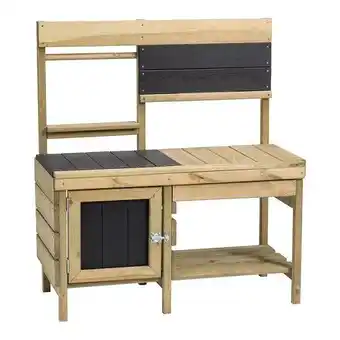 Lobbes Swingking Houten Speelkeuken voor Buiten aanbieding