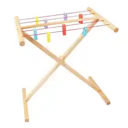 Lobbes Bigjigs Houten Wasrek aanbieding