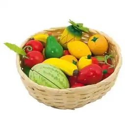 Lobbes Goki Fruit in een Mand, 23dlg. aanbieding