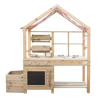 Lobbes Classic World Outdoor Kinderkeuken XL Hout aanbieding