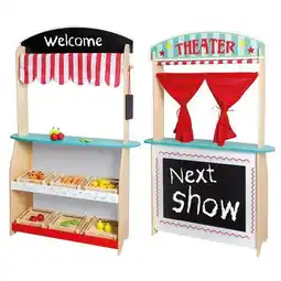 Lobbes Joueco Theater en Winkel met Accessoires, 2in1 aanbieding
