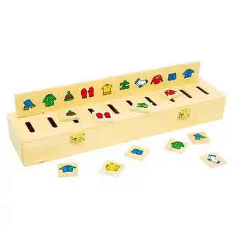 Lobbes Small Foot - Afbeeldingen Sorteerbox, 55 dlg. aanbieding