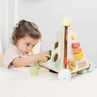 Lobbes Classic World Piramide Activiteitenbox aanbieding