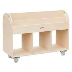 Lobbes Classic World Mobiele Boekenkast Hout aanbieding