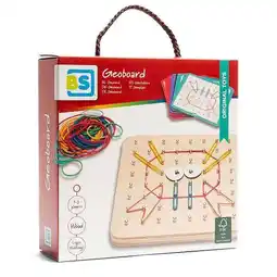 Lobbes BS Toys Geobord Hout - Kinderspel aanbieding
