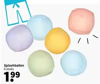 Wibra Splashballen aanbieding
