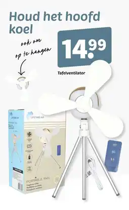 Wibra Tafelventilator aanbieding
