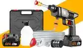 Bol.com Accu-Hogedrukreiniger - 30 Bar - Draadloze Hogedrukreiniger - met 2 x Accu 48V aanbieding