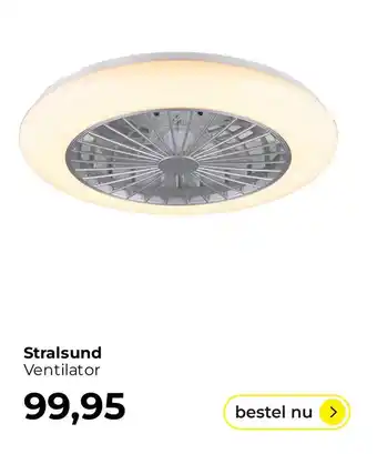 Lampidee Stralsund Ventilator aanbieding