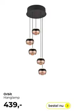 Lampidee Orbit Hanglamp aanbieding