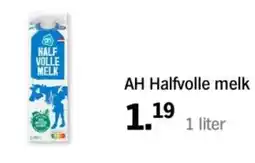 Albert Heijn AH Halfvolle melk aanbieding