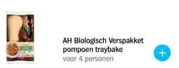 Albert Heijn AH Biologisch Verspakket pompoen traybake aanbieding