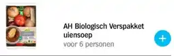 Albert Heijn AH Biologisch Verspakket uiensoep aanbieding