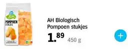 Albert Heijn AH Biologisch Pompoen stukjes aanbieding