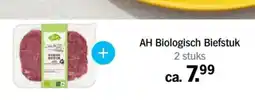 Albert Heijn AH Biologisch Biefstuk aanbieding