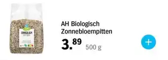 Albert Heijn AH Biologisch Zonnebloempitten aanbieding