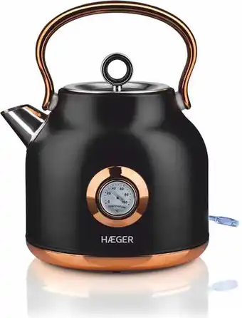 Bol.com Haeger Art Deco Black - Waterkoker aanbieding