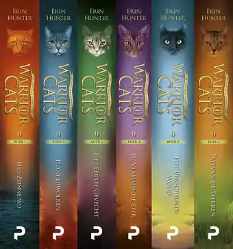 Amazon Warrior Cats box - serie 0: Het ontstaan van de Clans - 6 paperbacks in een box aanbieding